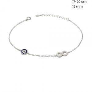 Strieborný náramok | 40105701