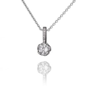 Strieborný prívesok so zirkonovou ozdobou SS192P , AG 925/1000