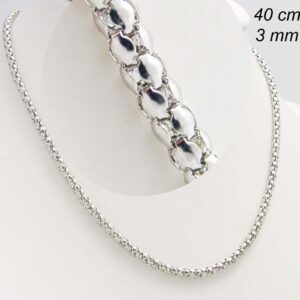 Oceľová retiazka 40cm 23113440