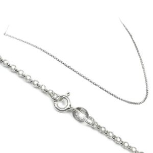 Strieborná retiazka ROLO, 47cm