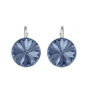 Náušnice Rivoli 10 mm DENIM BLUE