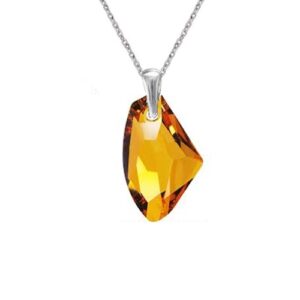 Prívesok Swarovski elements Galactic oranžovoružový ASTRALPINK 19mm