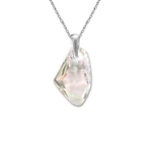 Prívesok Swarovski elements Galactic biely MOONLIGHT 19mm