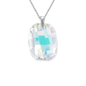 Prívesok Swarovski elements Graphic dúhový  CRYSTAL AB 19mm