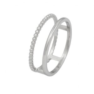 Strieborný prsteň | 400329