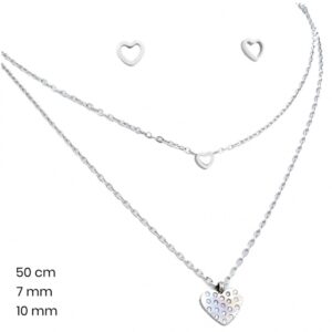 Retiazka+prívesok+náušnice | 23936100