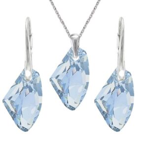 Set Swarovski elements Galactic modrý  BLUE SHADE 19mm