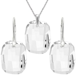 Set  Swarovski elements Graphic číry CRYSTAL 19mm
