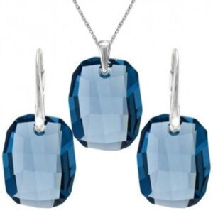 Set  Swarovski elementsGraphic modrý DENIM BLUE 19mm